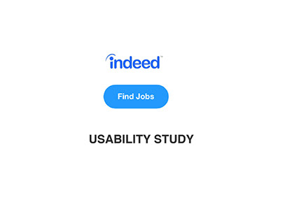 Usability Study - Indeed.com