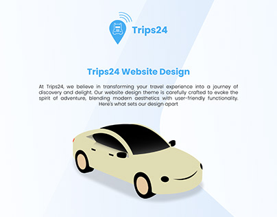 Trips24 Website Design