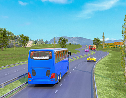 Bus Driving Game Graphics