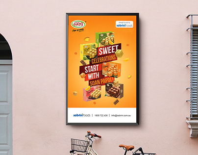 GRB Sweets - Range of Products Launch Poster