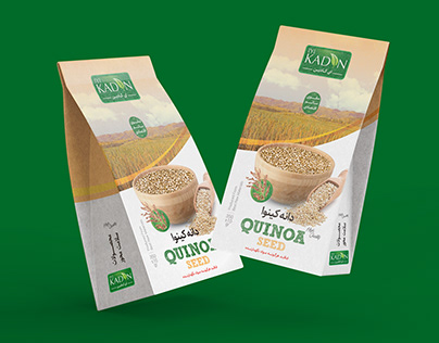 Iyi Kadin Quinoa Seeds Packaging Design