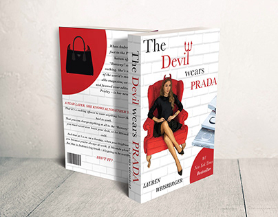 "The Devil Wears Prada" Book cover (copy)