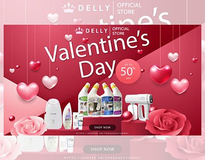 Banner Valentine Day ( DellyShop )