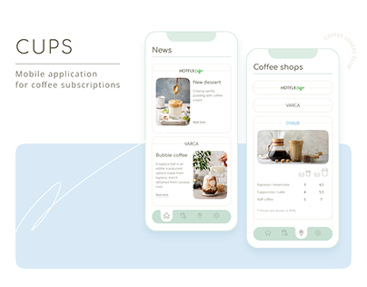 Mobile App for coffee subscription