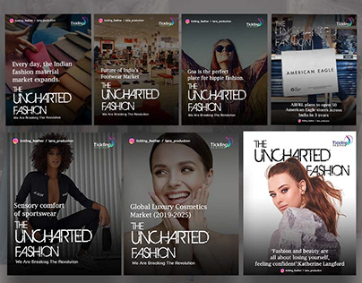 The Uncharted Fashion Social Media Design