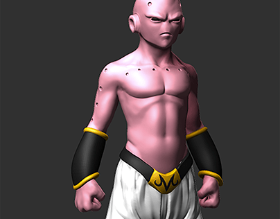 Majin Boo Kid - caricatura 3D model 3D printable