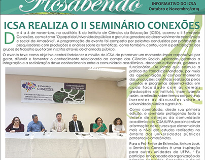 FICSABENDO - Informativo Institucional do ICSA/UFPA