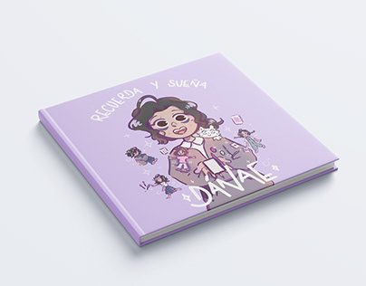 Creative book layout - Recuerda y sueña Dánae