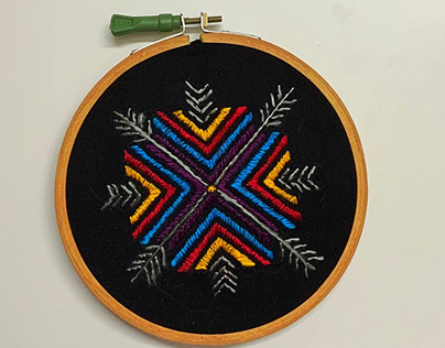 Traditional hand embroideries