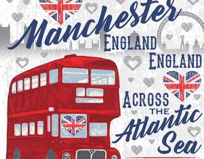 Manchester England Design & Illustration
