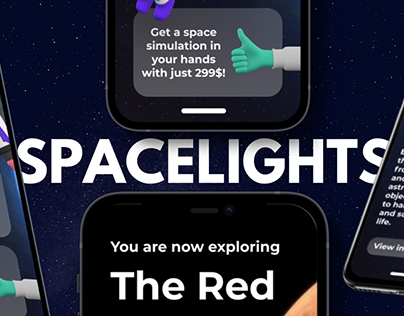 SPACELIGHTS - Space App - Concept