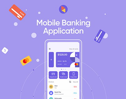 UI/UX Mobile Banking Application by OrangeOrange Agency