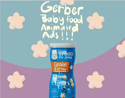 Gerber Baby Food Animated Ads