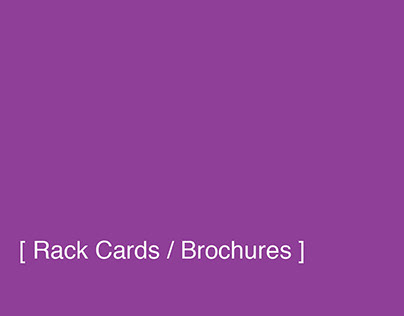 Rack Cards / Brochures
