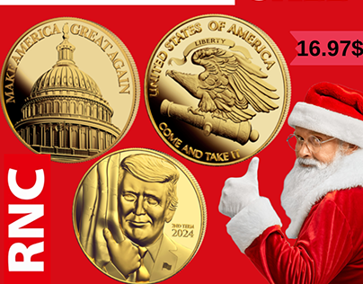 American Eagle Gold Coin - Trump 2024