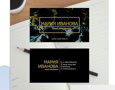 Business cards design \ Дизайн визитных карточек