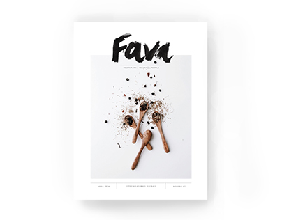 FAVA magazine | Editorial, Typography