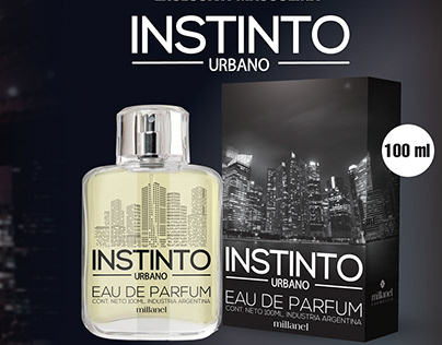 Packaging · Perfume Instinto Urbano