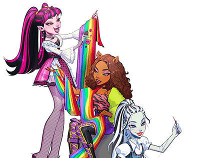 Project thumbnail - Monster High Pride Collaboration