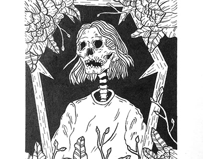 Skeleton - Gothic - Creppy