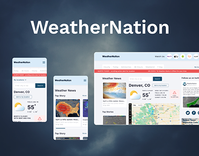 WeatherNation - Streaming platform