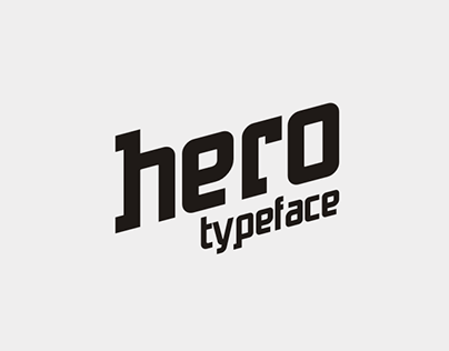Hero free typeface