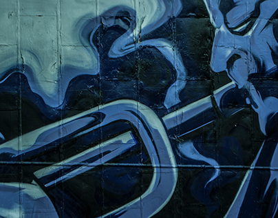 Blue Blues - Street Art