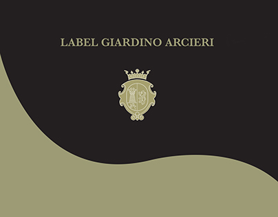 Label "Giardino Arcieri" / Packaging