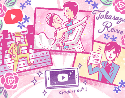 Illustration of net news article Takarazuka Revue