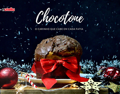 Fotografia Publicitária: Chocotone - Bauducco e Nutella