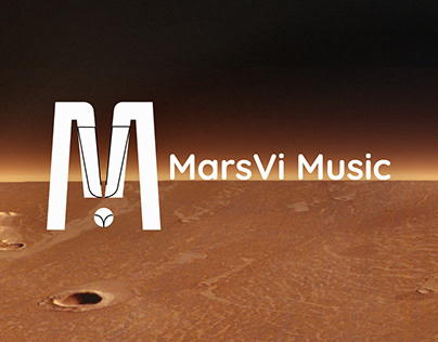 MarsVi Music logo design