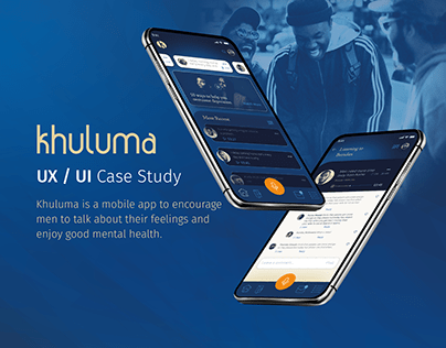 Men, lets Talk! - Khuluma Mobile App UI/UX
