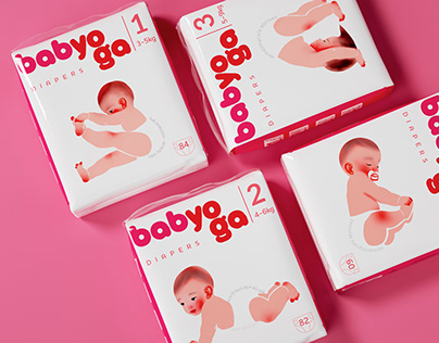 BABYOGA packaging concept for babies (new)