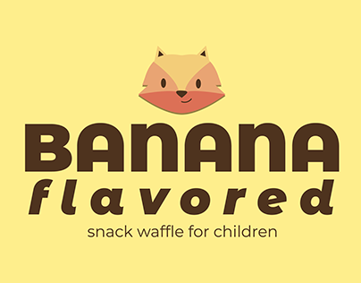 Banana Flavored Waffle - Lisko