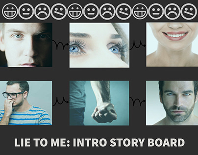 Lie to Me: Intro story board