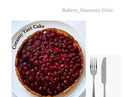 Creamy Blueberry Tart Cake : Namrata Giria