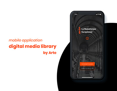 Digital Media Library App by Arte