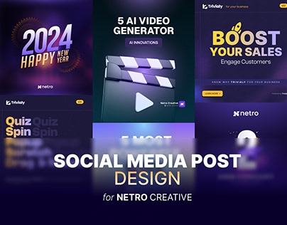 Social Media Post for Netro Creative