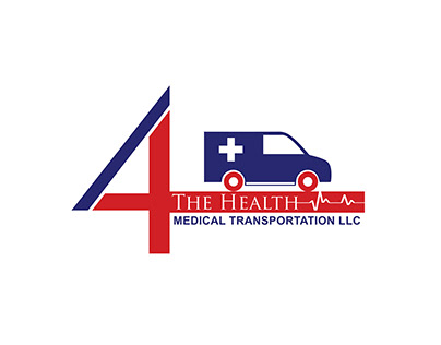 The Health Logo Design for Medical Transportation
