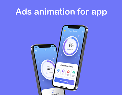 Ads animation for app