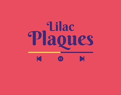 Lilac Plaque - Logo Design