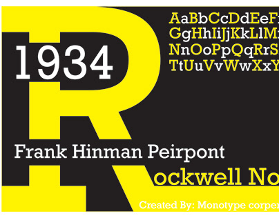 Rockwell Type poster