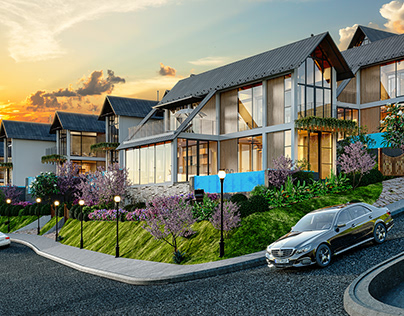Chan May - Bao Loc Villa | Concept | Archviz