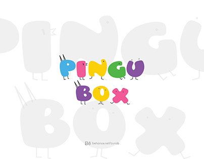 PinguBox Logo & Cover & Brand Guidelines