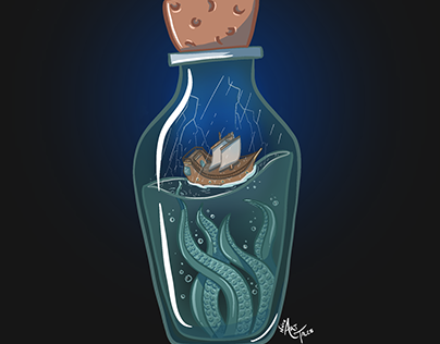 Kraken in a Bottle (2022)