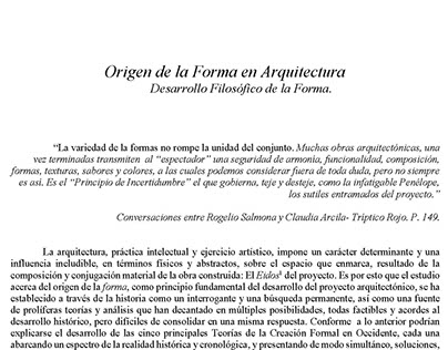 2015_I_UI FORMA_Teoría_El Origen de la Forma