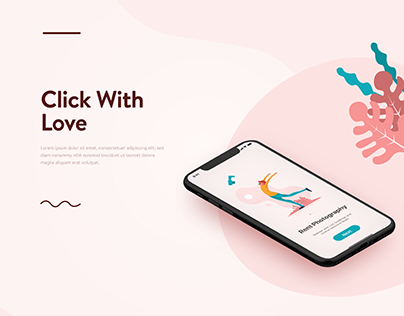 Click With Love - App Design