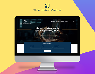 Project thumbnail - Investment Web UI Design