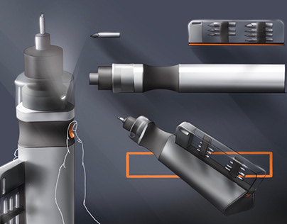 Project thumbnail - Electric Precision Screwdriver Concept