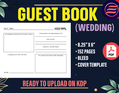 Wedding Guest Book - KDP Interior